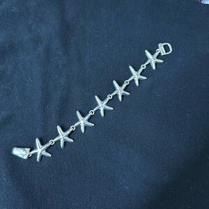 Silver Starfish Bracelet